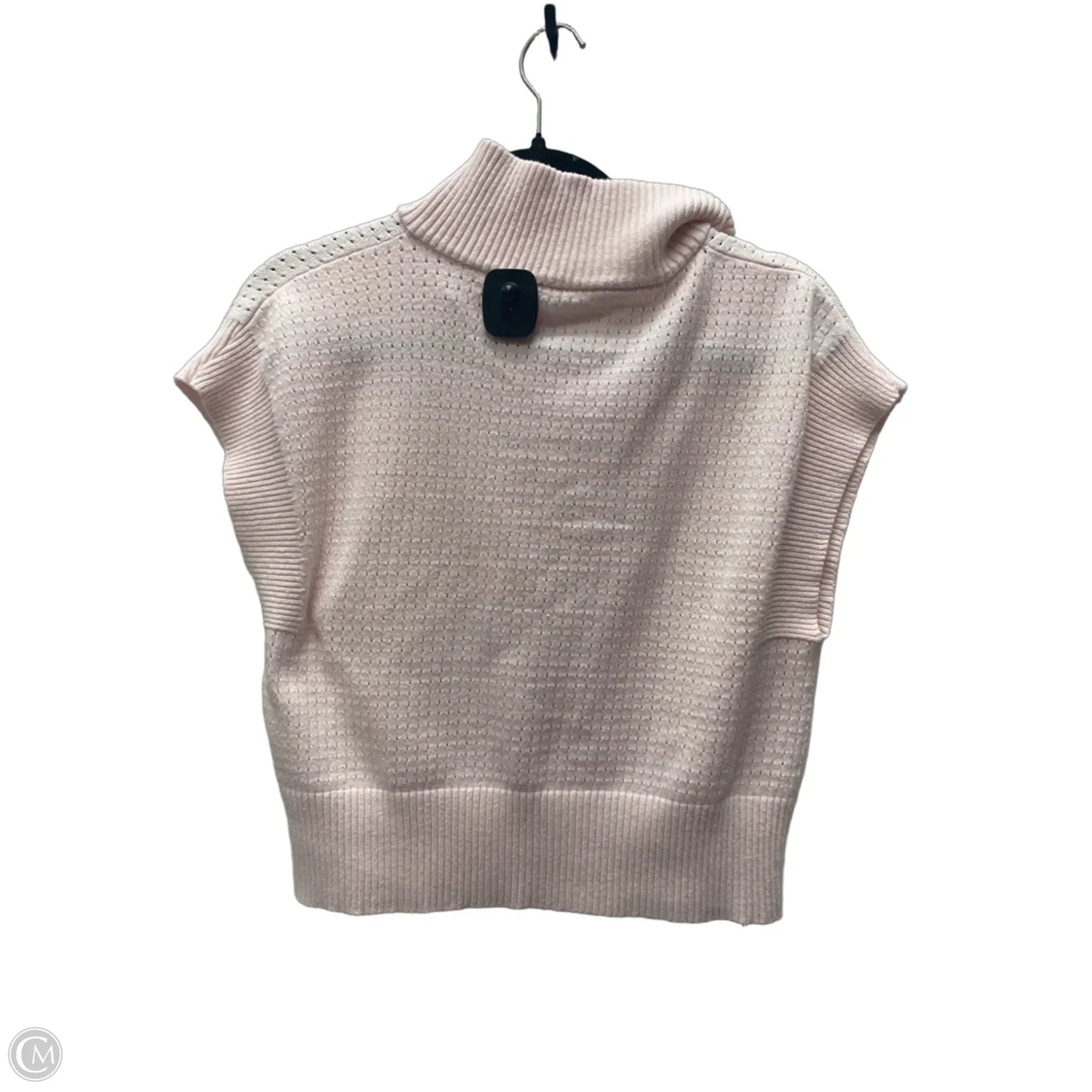 Sweater Short Sleeve By Clothes Mentor In Pink, Size: M