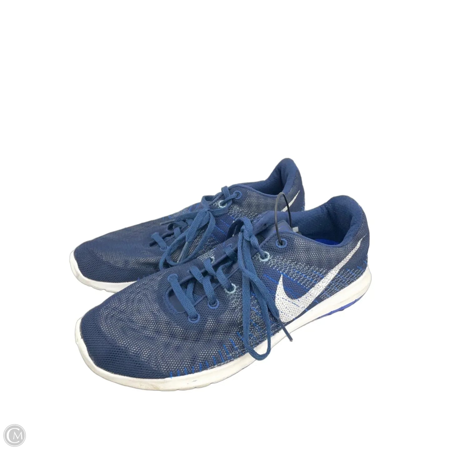 Shoes Athletic By Nike In Blue & White, Size: 9