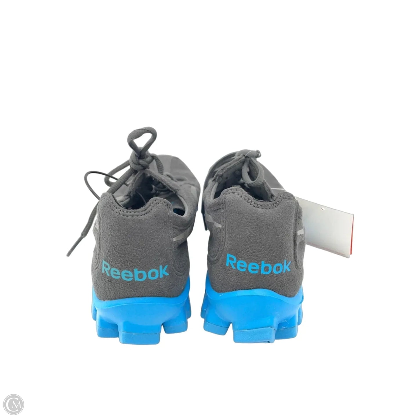 Shoes Athletic By Reebok In Blue & Grey, Size: 8.5