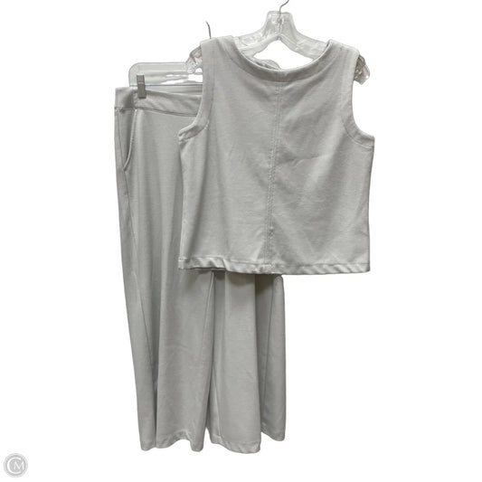Pants Set 2pc By Max Studio In Grey, Size: M