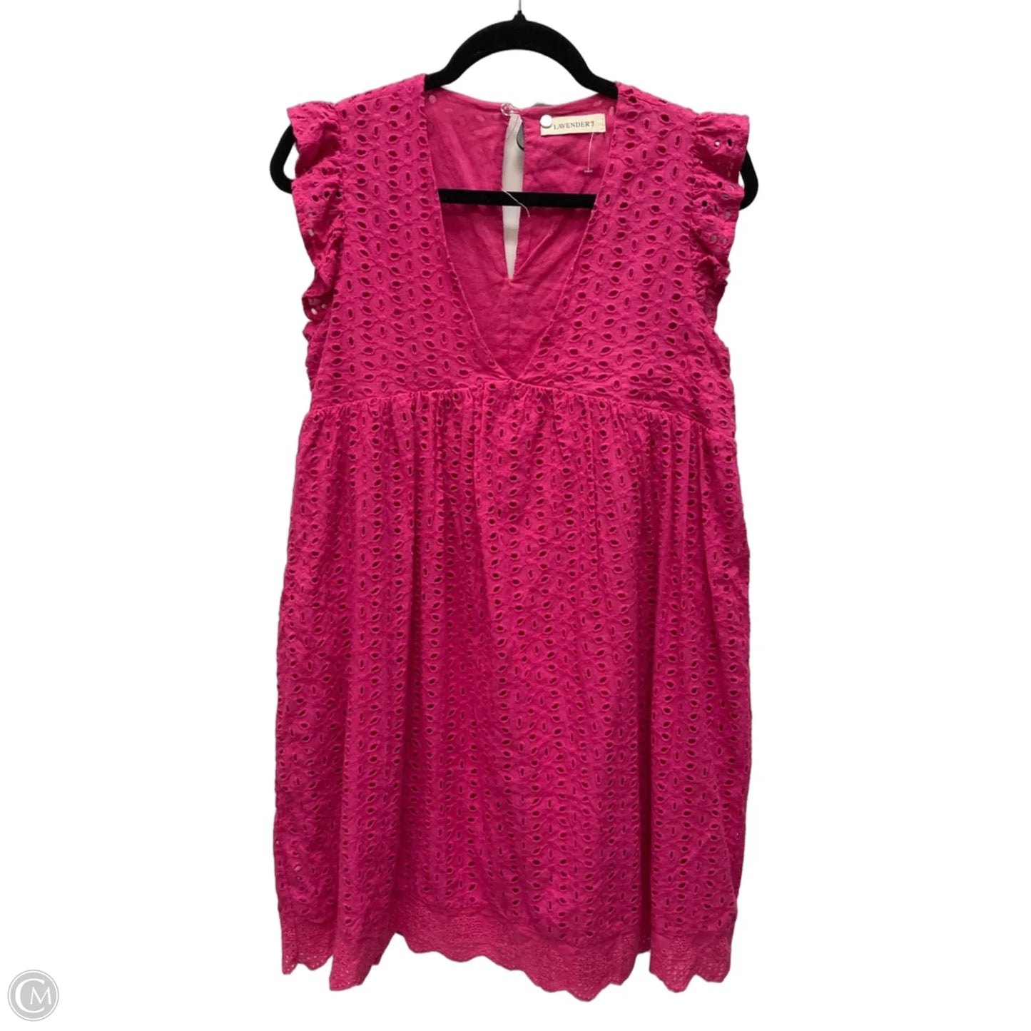Dress Casual Short By Clothes Mentor In Pink, Size: M