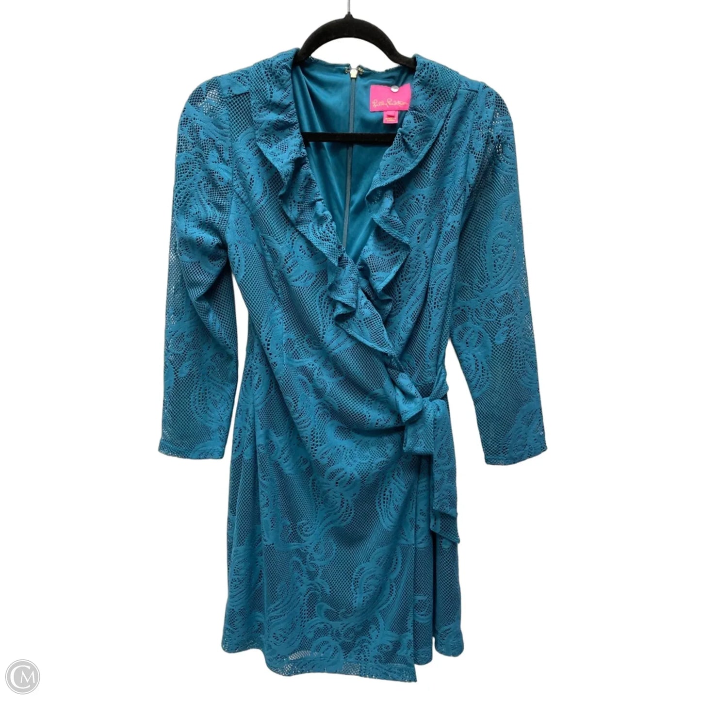 Dress Designer By Lilly Pulitzer In Blue, Size: L