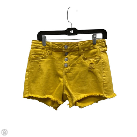 Shorts By Just In Yellow Denim, Size: 6