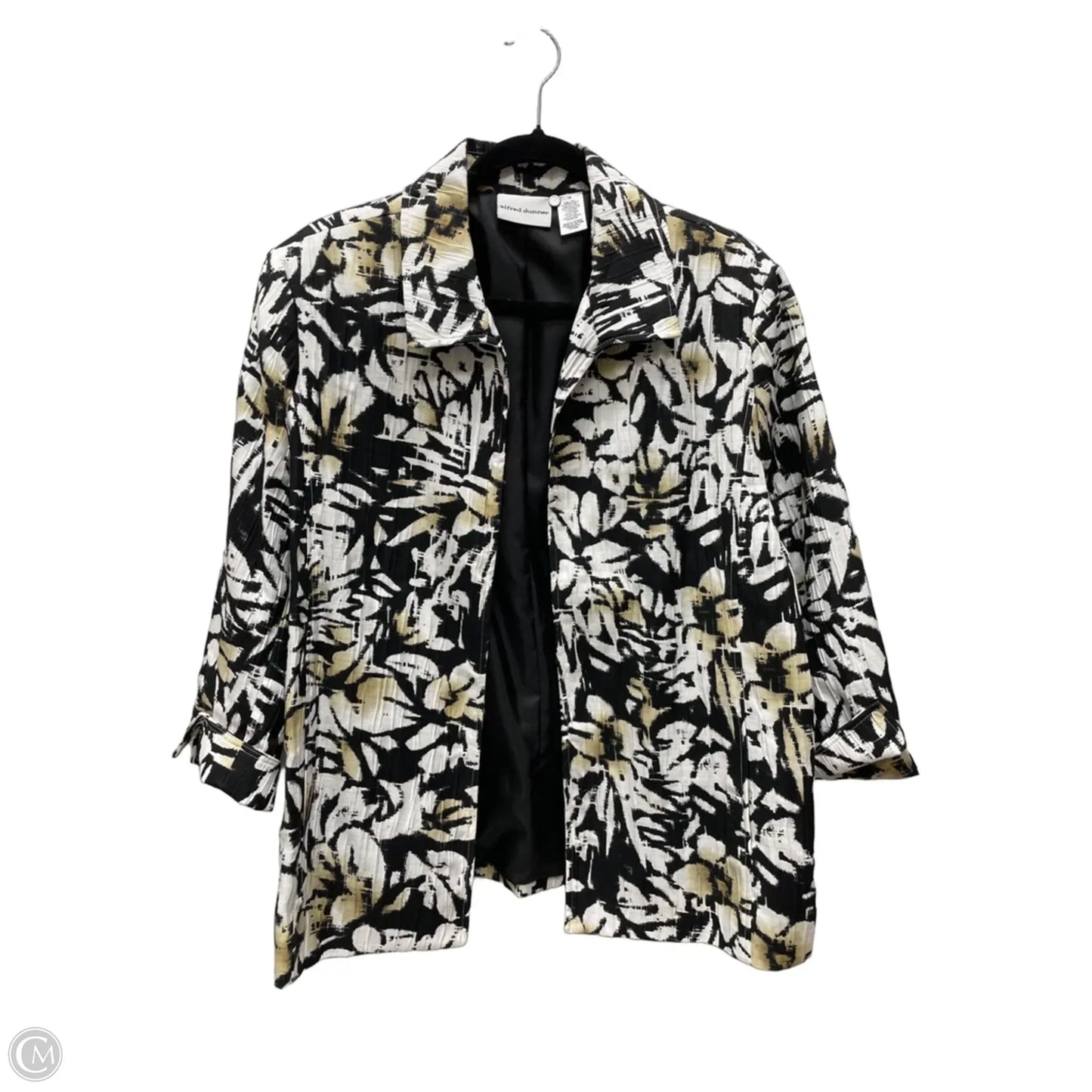 Cardigan By Alfred Dunner In Floral Print, Size: 1x