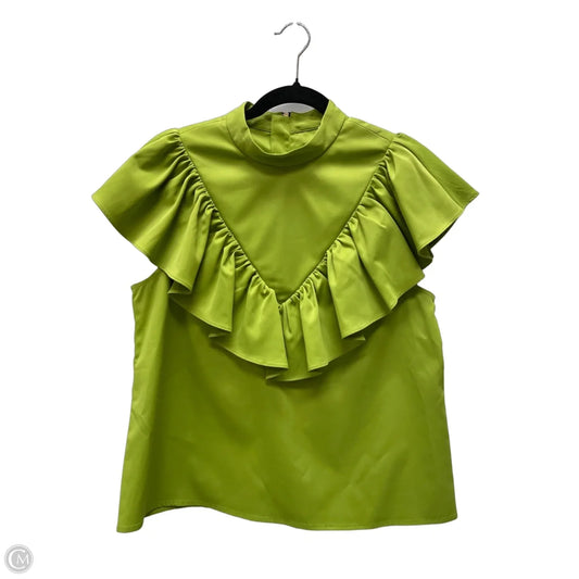 Top Sleeveless By Crosby In Green, Size: S