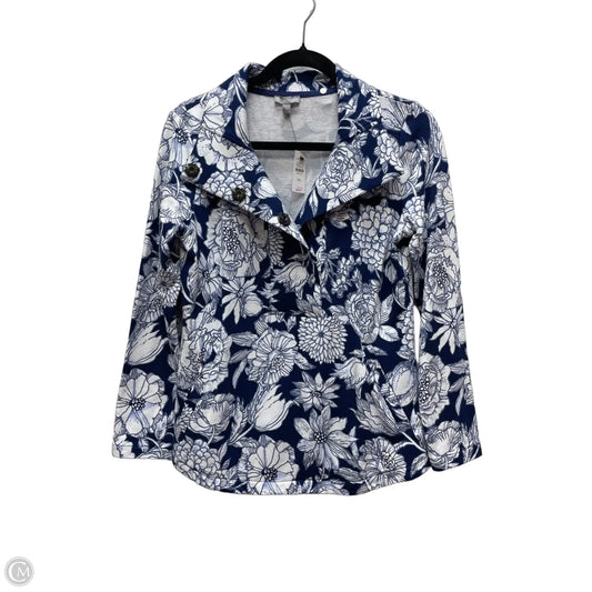 Top Long Sleeve By Talbots In Floral Print, Size: Sp
