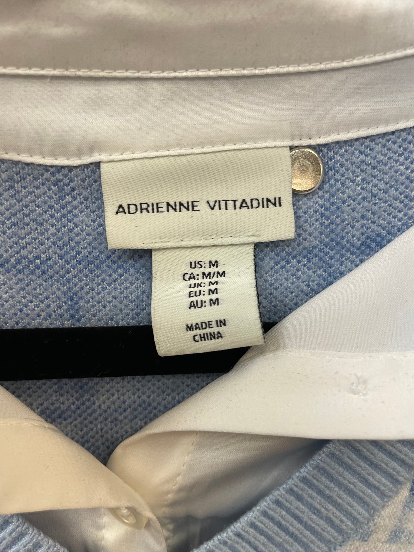 Top Long Sleeve By Adrienne Vittadini  Size: M