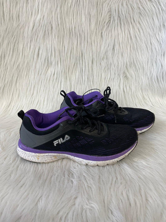 Purple Shoes Athletic Fila, Size 9