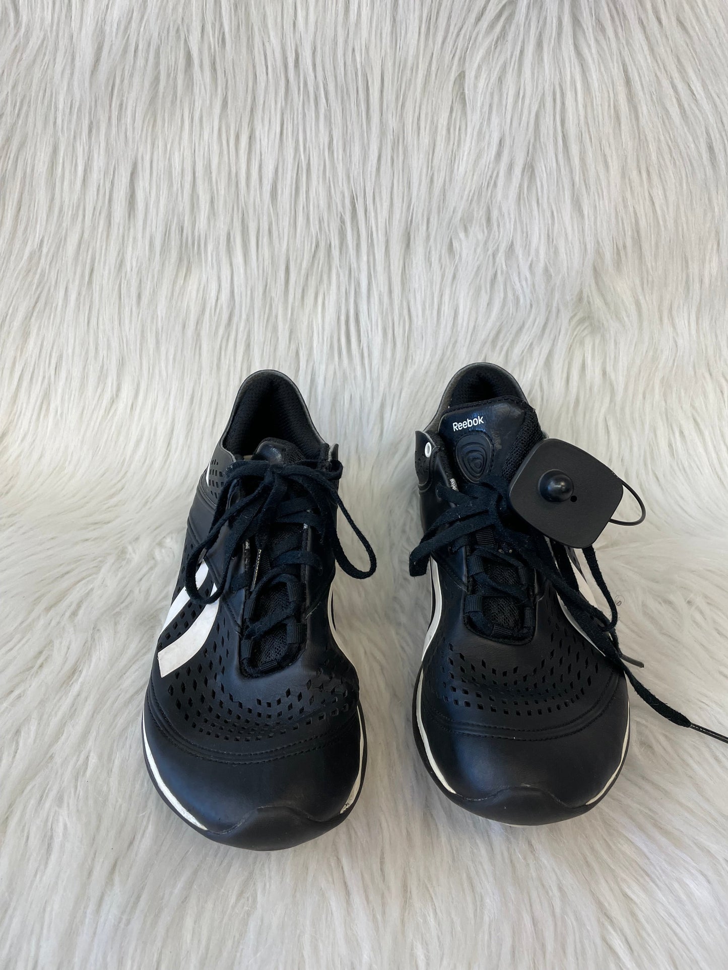 Black & White Shoes Athletic Reebok, Size 8