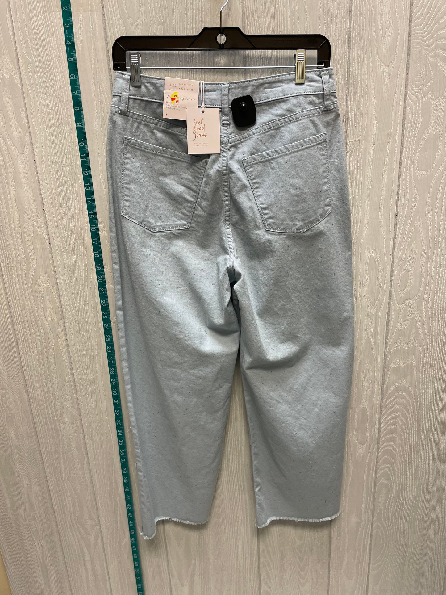 Blue Denim Jeans Cropped Lc Lauren Conrad, Size 8