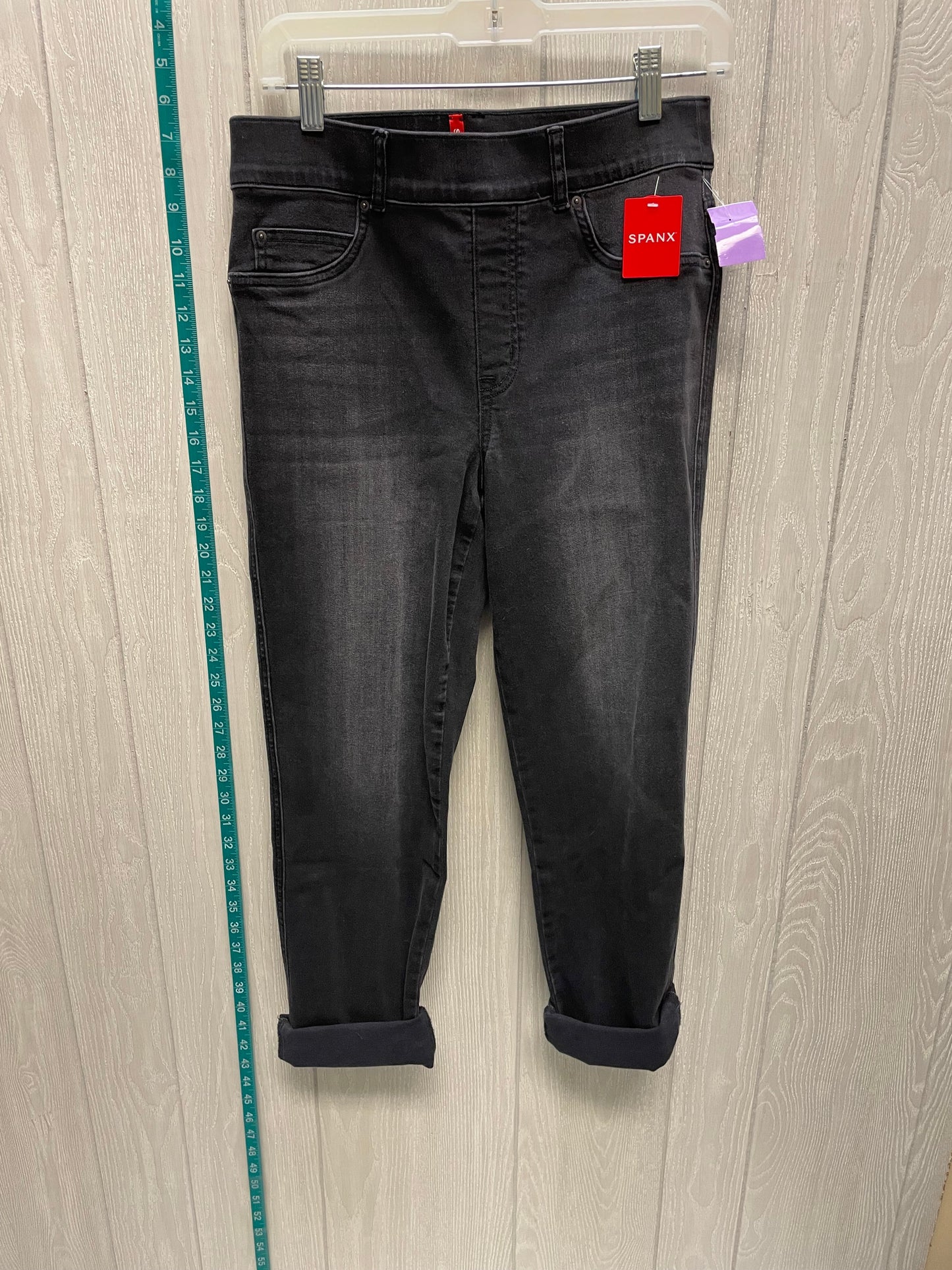 Black Jeans Jeggings Spanx, Size 8