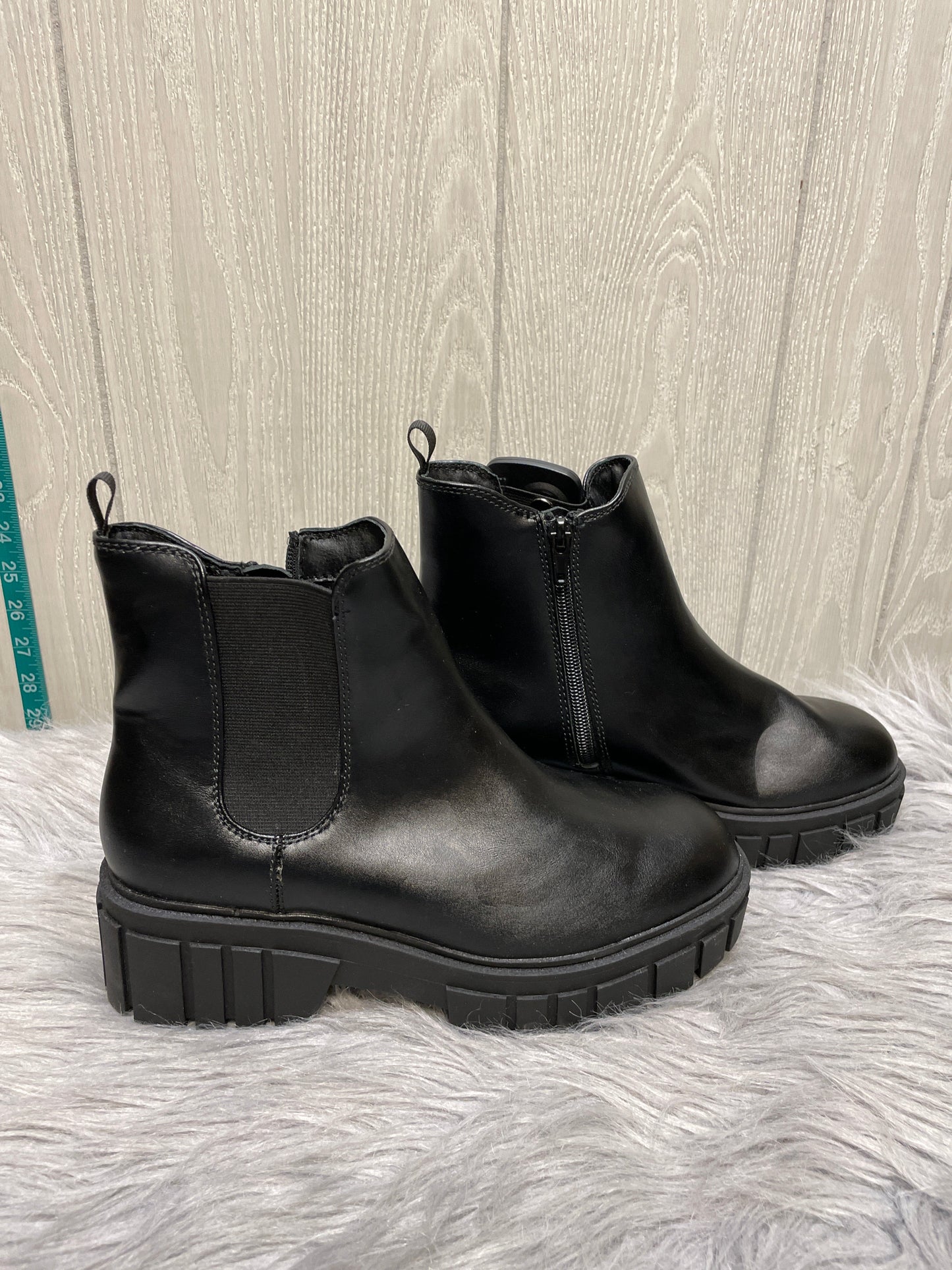 Boots Combat By Steve Madden In Black, Size: 7.5