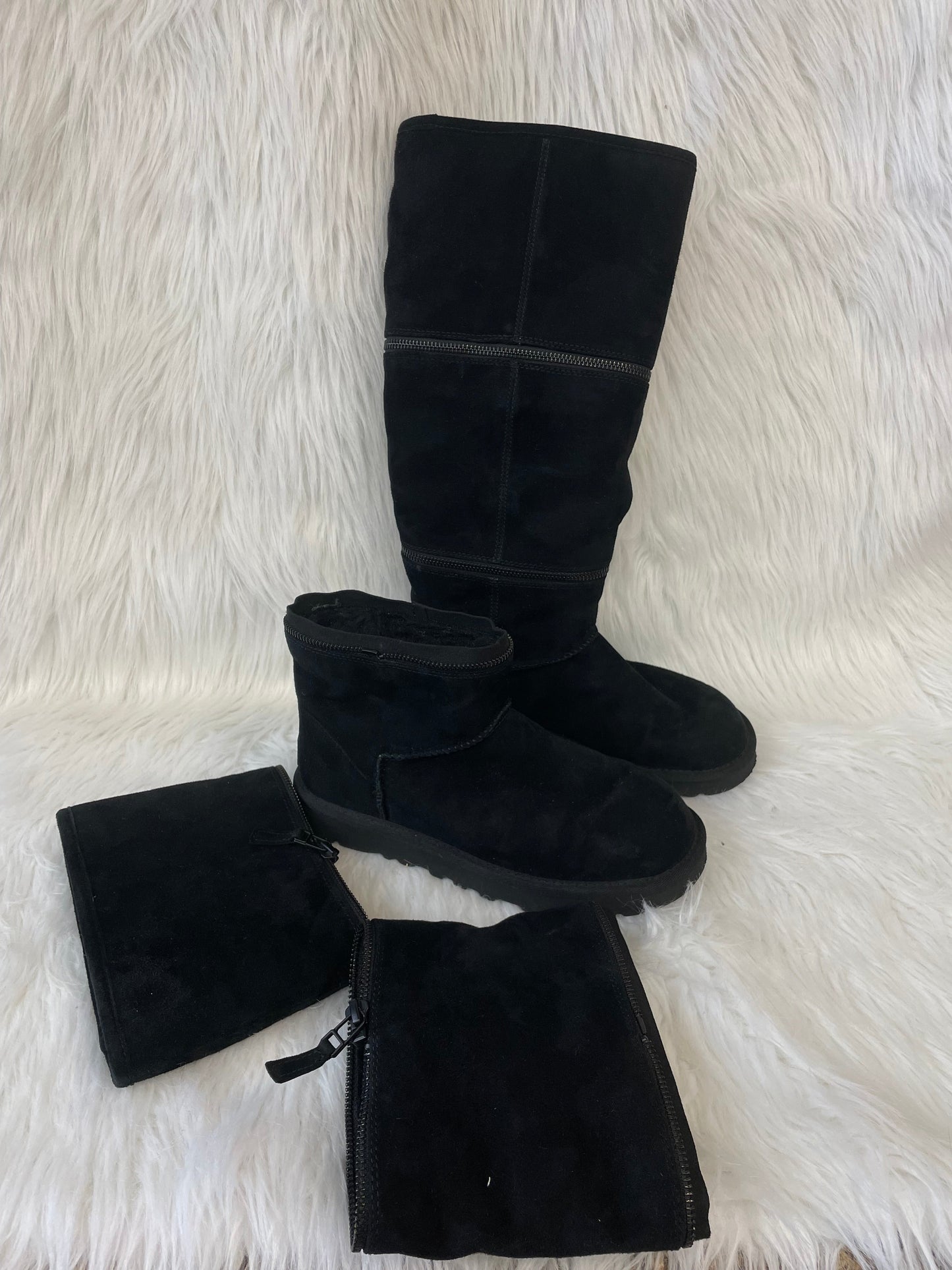 Black Boots Snow Ugg, Size 6