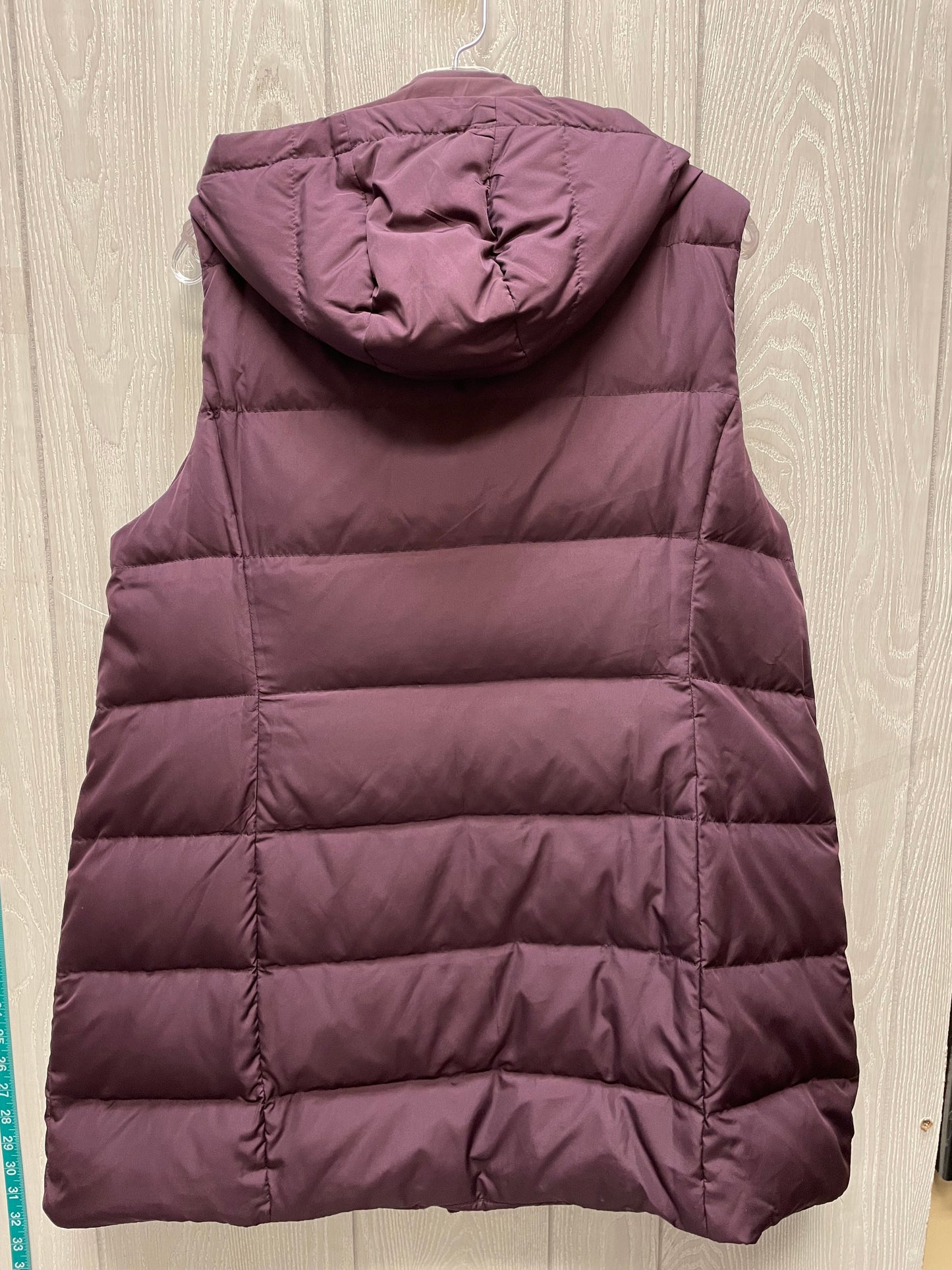 Vest Puffer & Quilted By J. Jill In Purple, Size: Xl