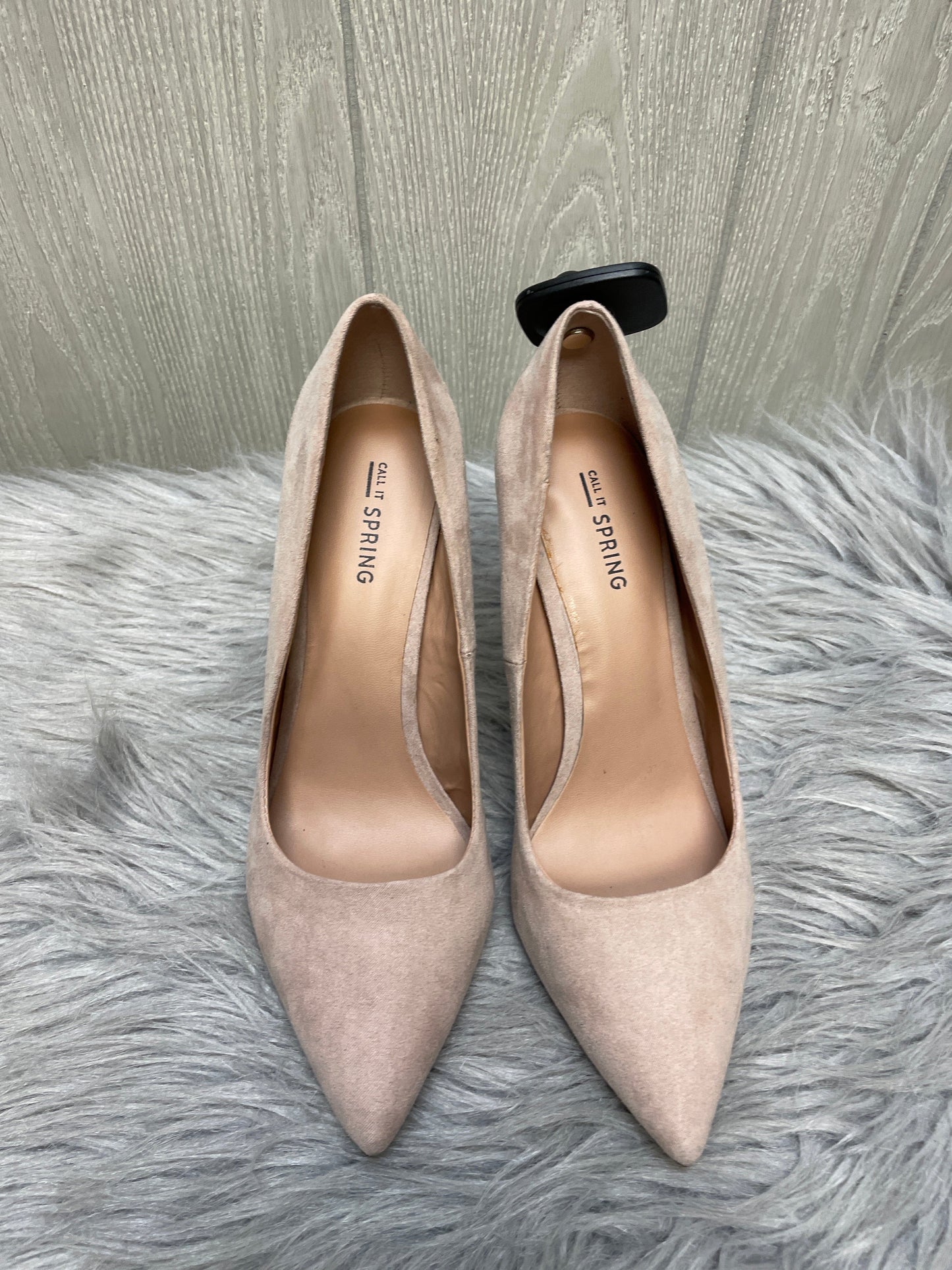 Shoes Heels Stiletto By Call It Spring In Beige, Size: 8