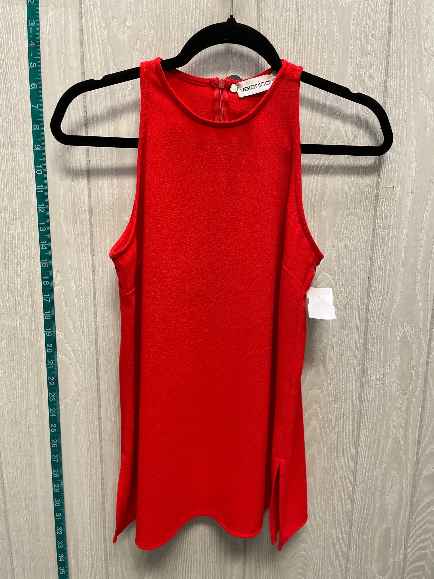 Red Top Sleeveless Veronica M, Size Xs