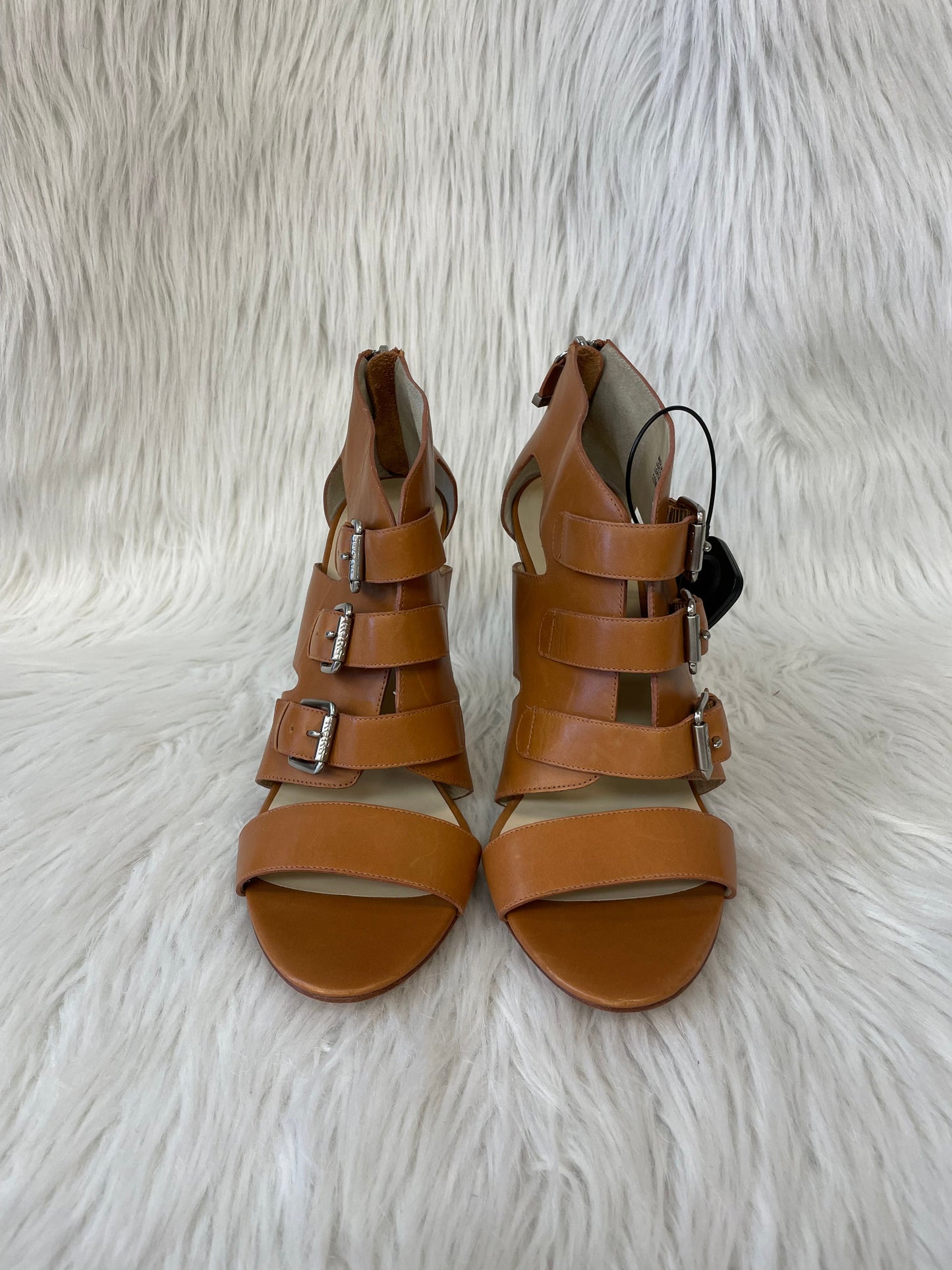 Animal Print Sandals Heels Platform Corkys, Size 10