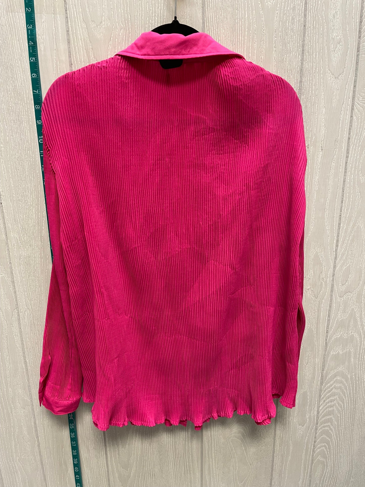 Pink Top Long Sleeve Pretty Little Thing, Size Xs