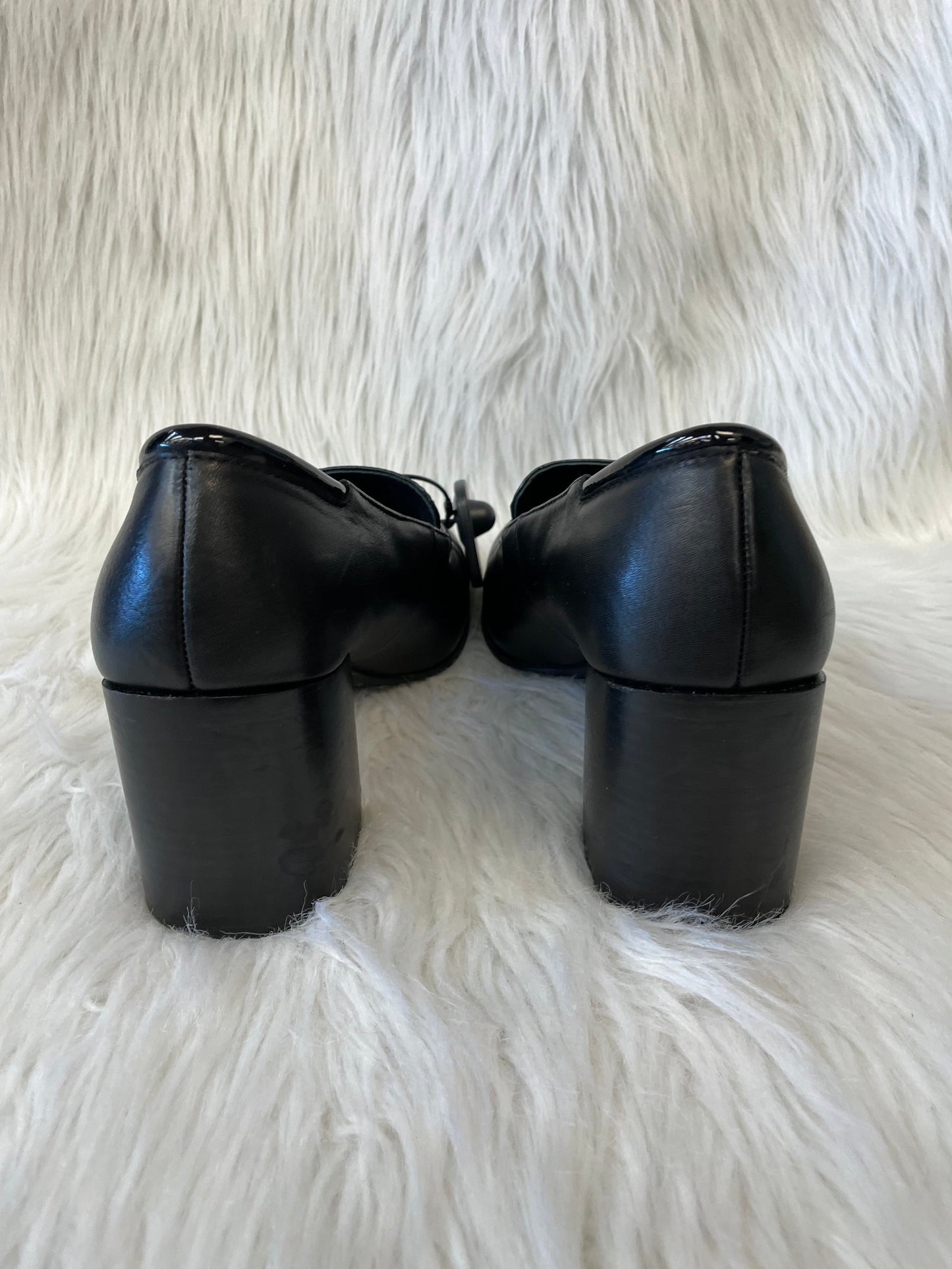 Black Shoes Heels Block Antonio Melani, Size 10