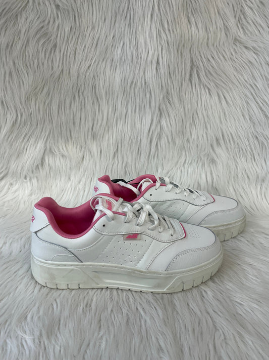 Pink & White Shoes Athletic Avia, Size 11