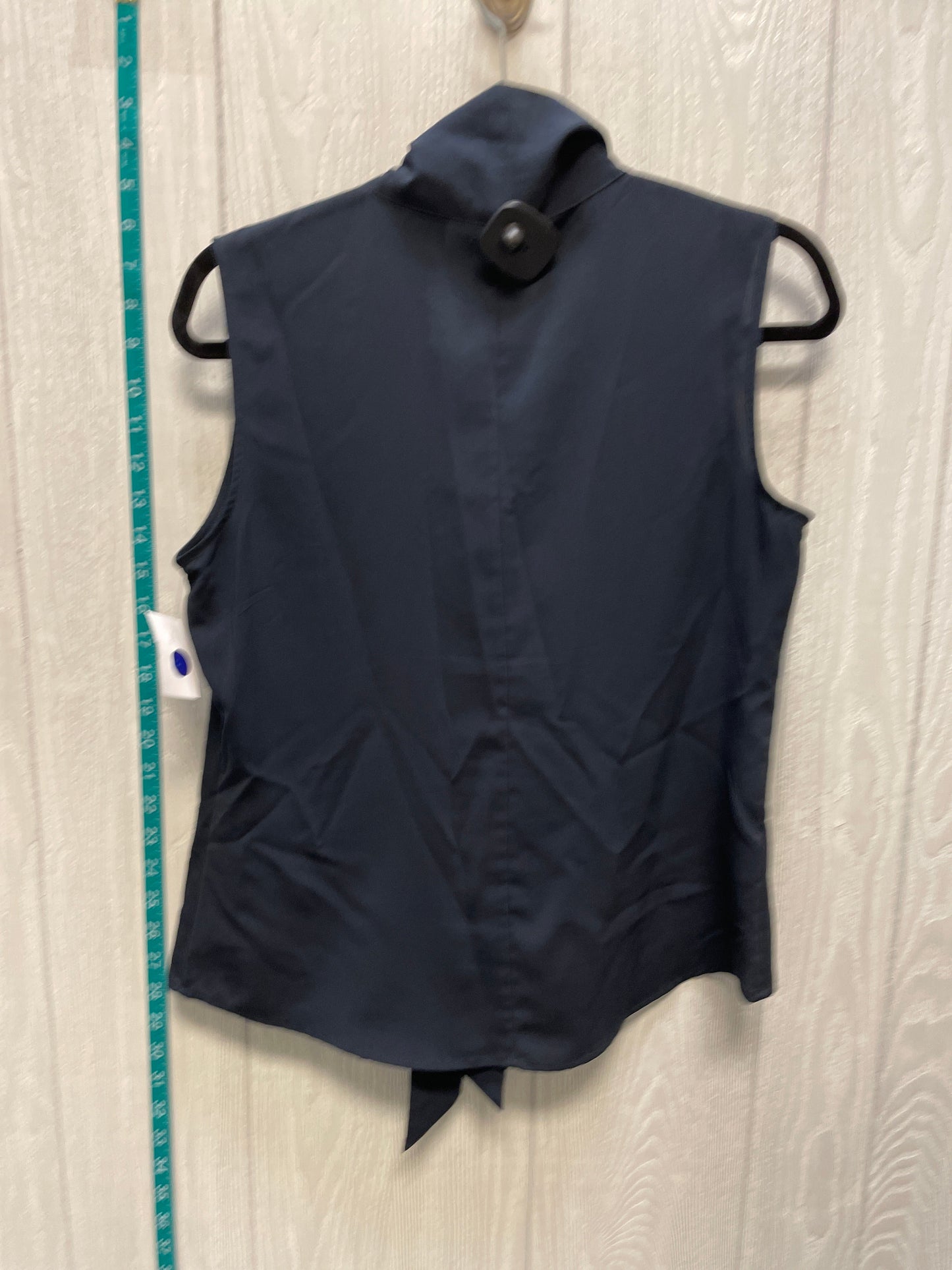 Navy Blouse Sleeveless Calvin Klein, Size S