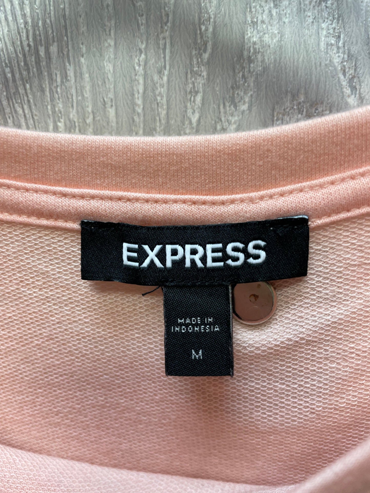 Dress Casual Short By Express In Pink, Size: M