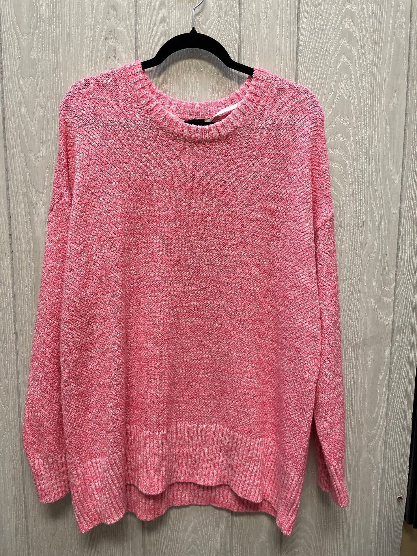 Sweater By Torrid In Pink, Size: 1x