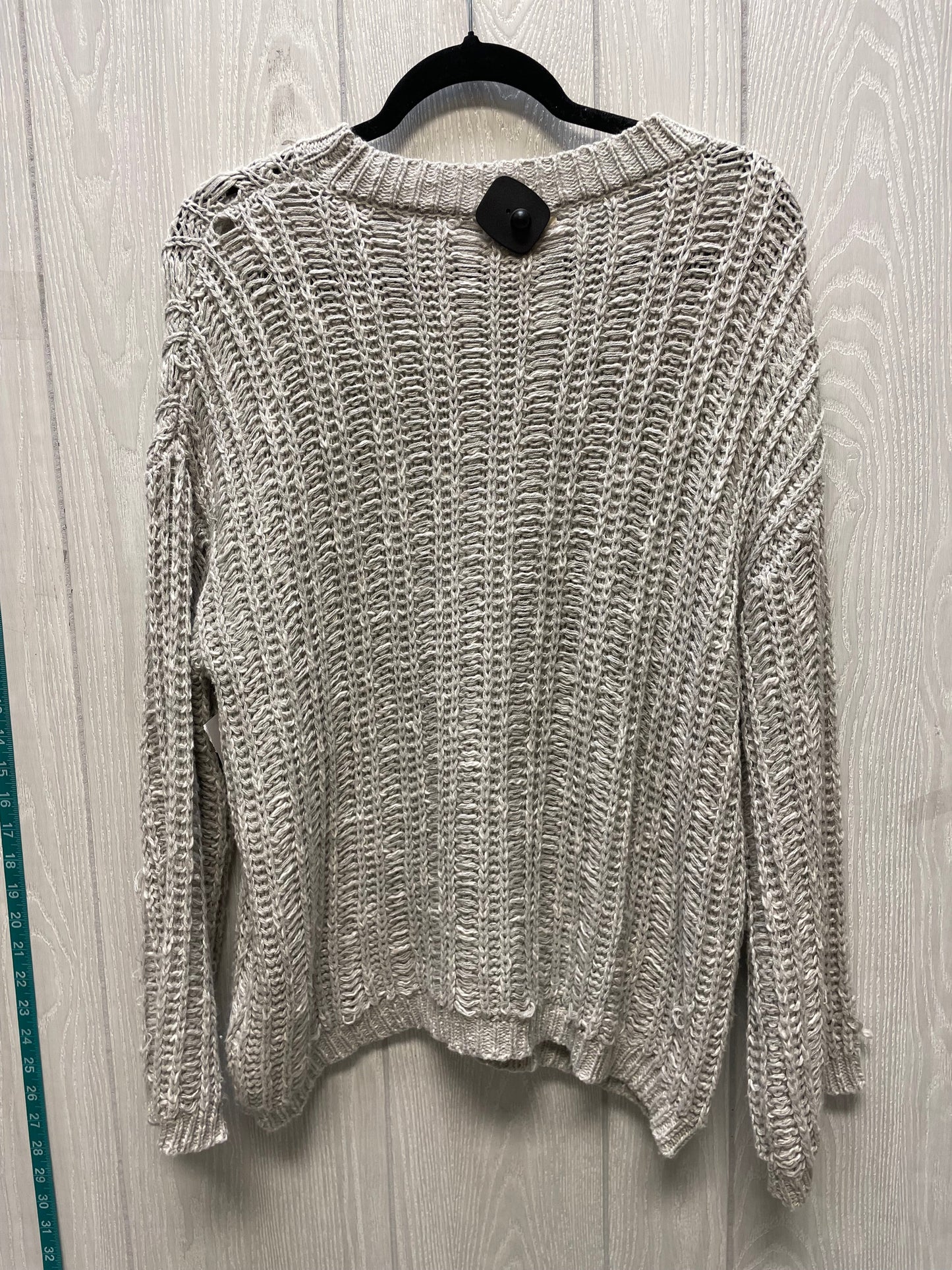 Sweater By Easel In Grey, Size: S