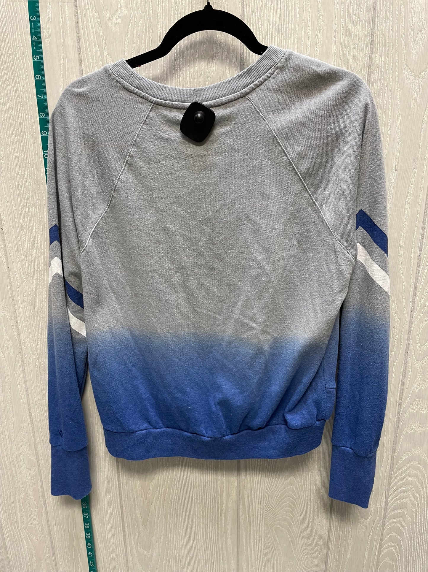 Blue & Grey Sweatshirt Crewneck Clothes Mentor, Size S
