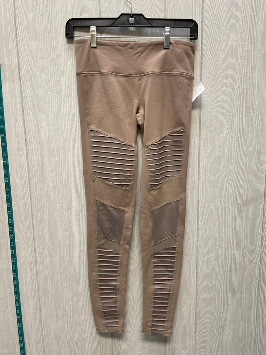 Athletic Leggings By Alo In Brown, Size: S