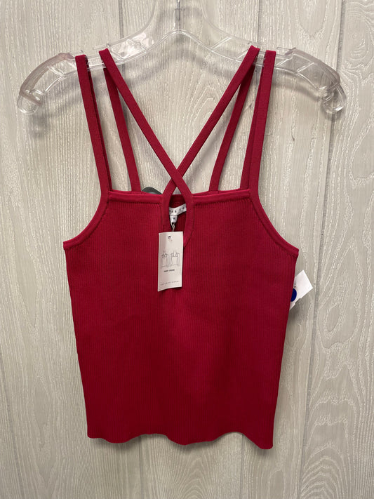 Top Sleeveless By Endless Rose In Red, Size: M