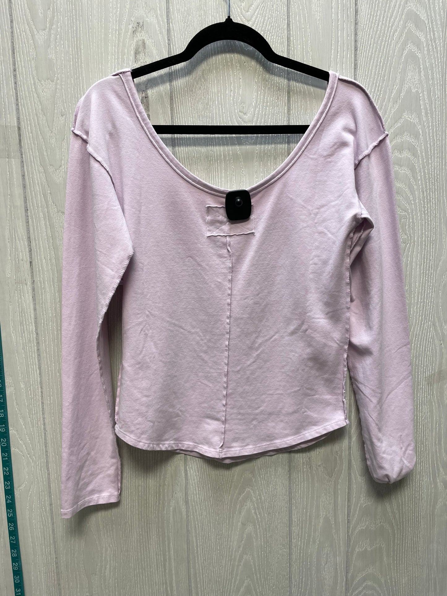 Top Long Sleeve By We The Free In Purple, Size: Xl