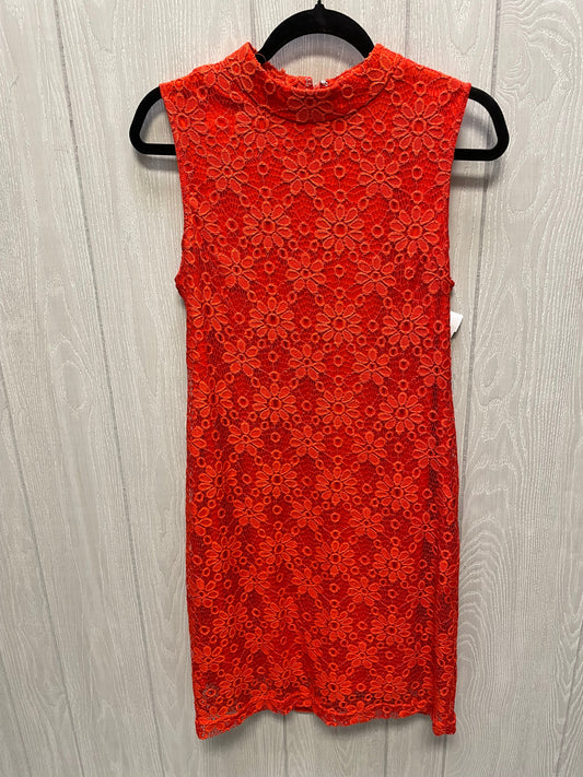 Dress Casual Short By Sharagano In Orange, Size: M