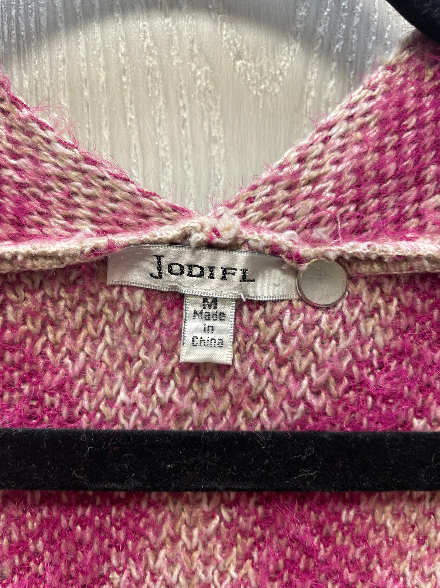 Shawl By Jodifl In Pink & Tan, Size: M