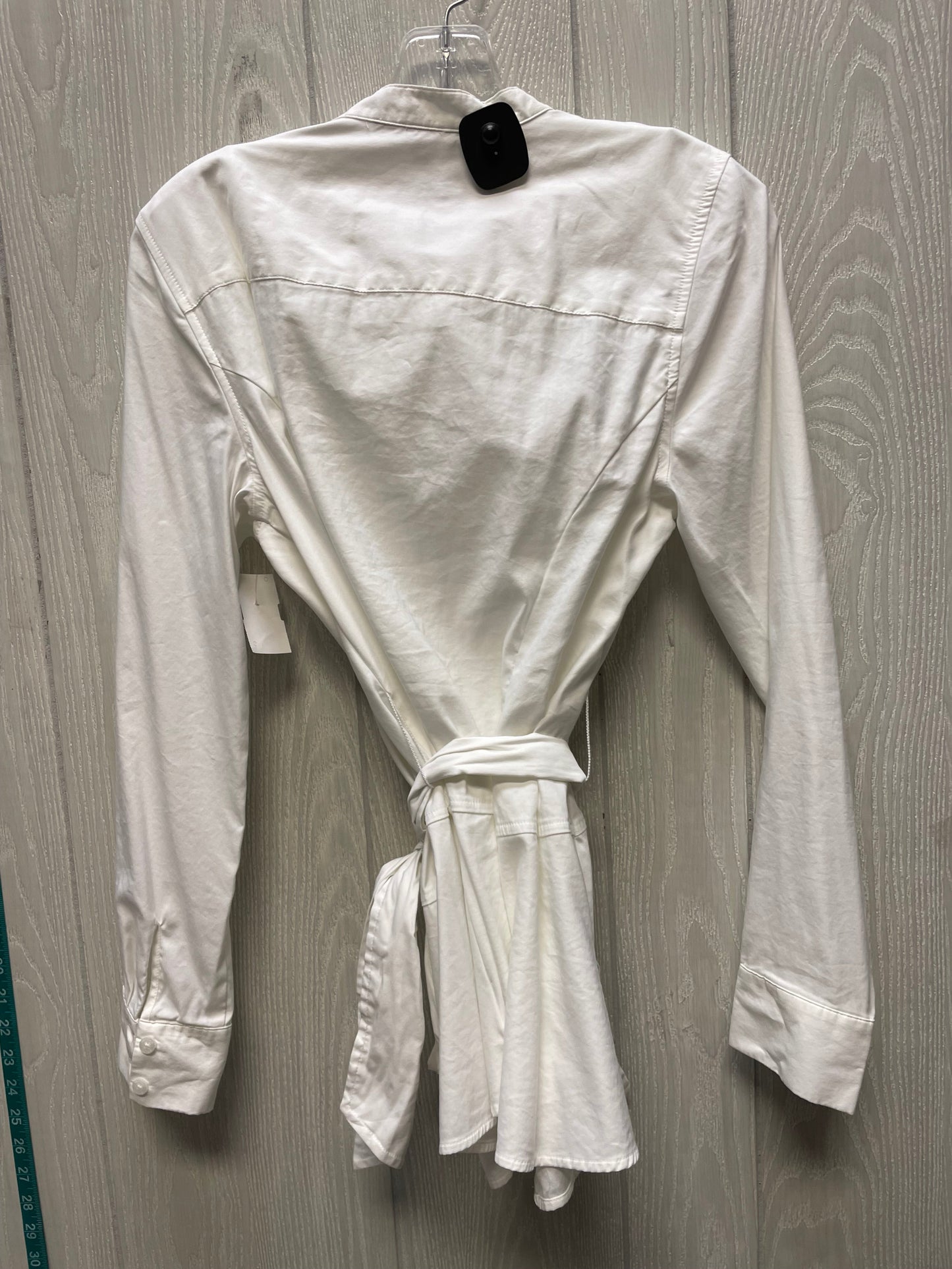 Blouse Long Sleeve By Antonio Melani In White, Size: M