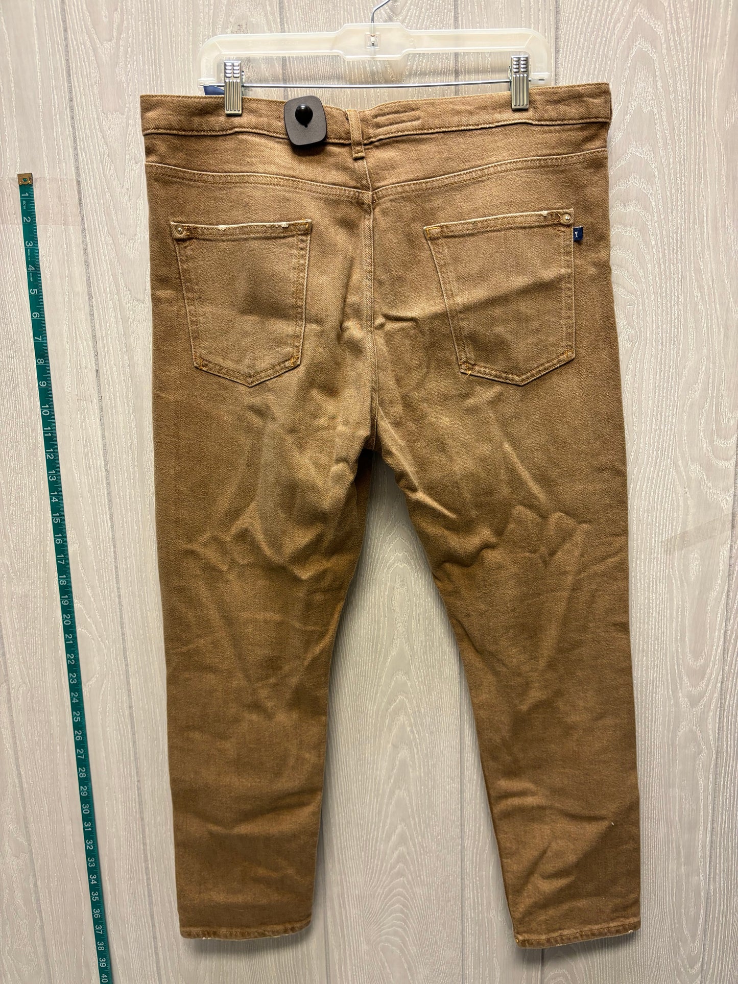 Jeans Straight By Pilcro In Gold, Size: 10