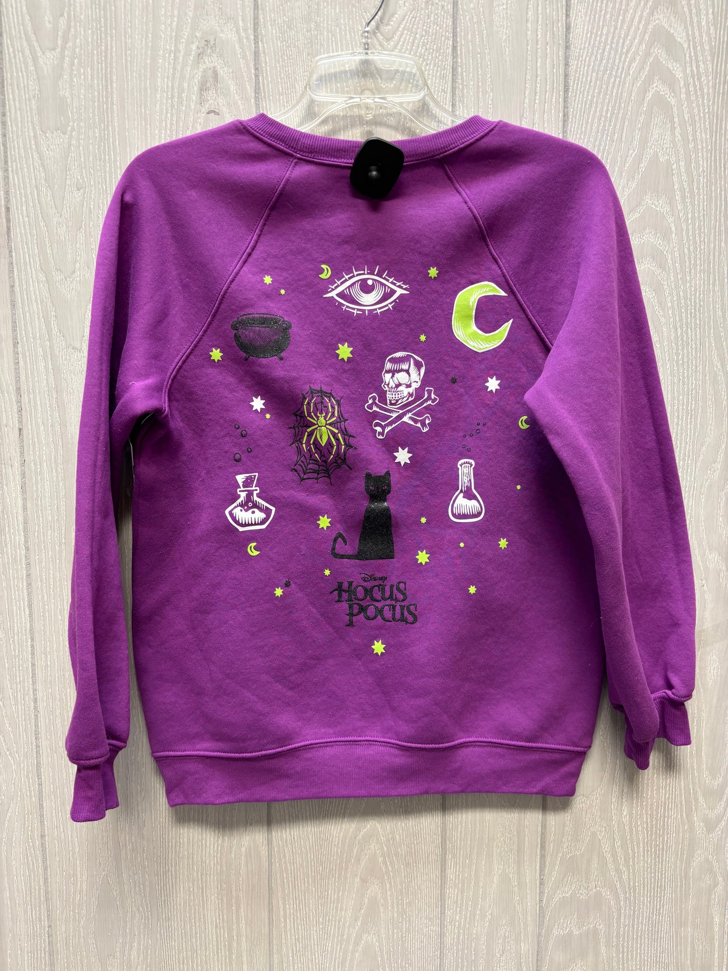 Sweatshirt Crewneck By Clothes Mentor In Purple, Size: S