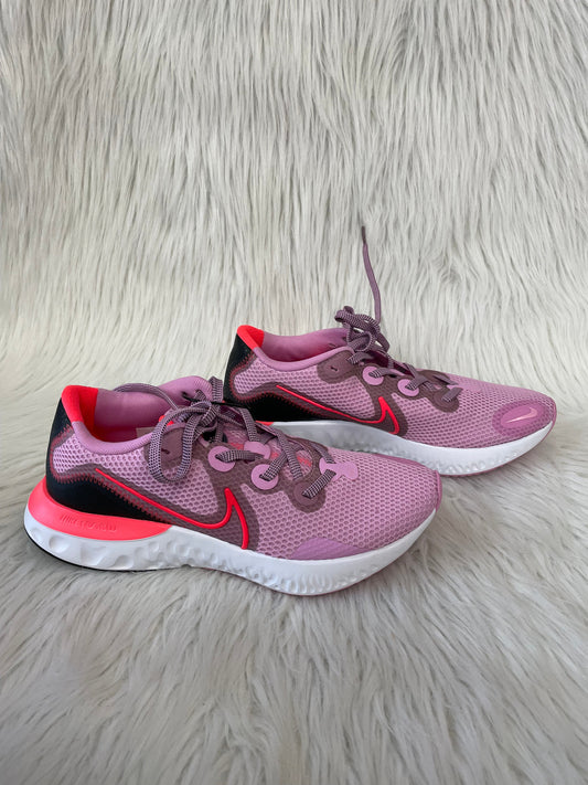 Shoes Athletic By Nike In Pink & Purple, Size: 8