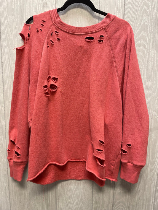 Sweatshirt Crewneck By Aerie In Pink, Size: M