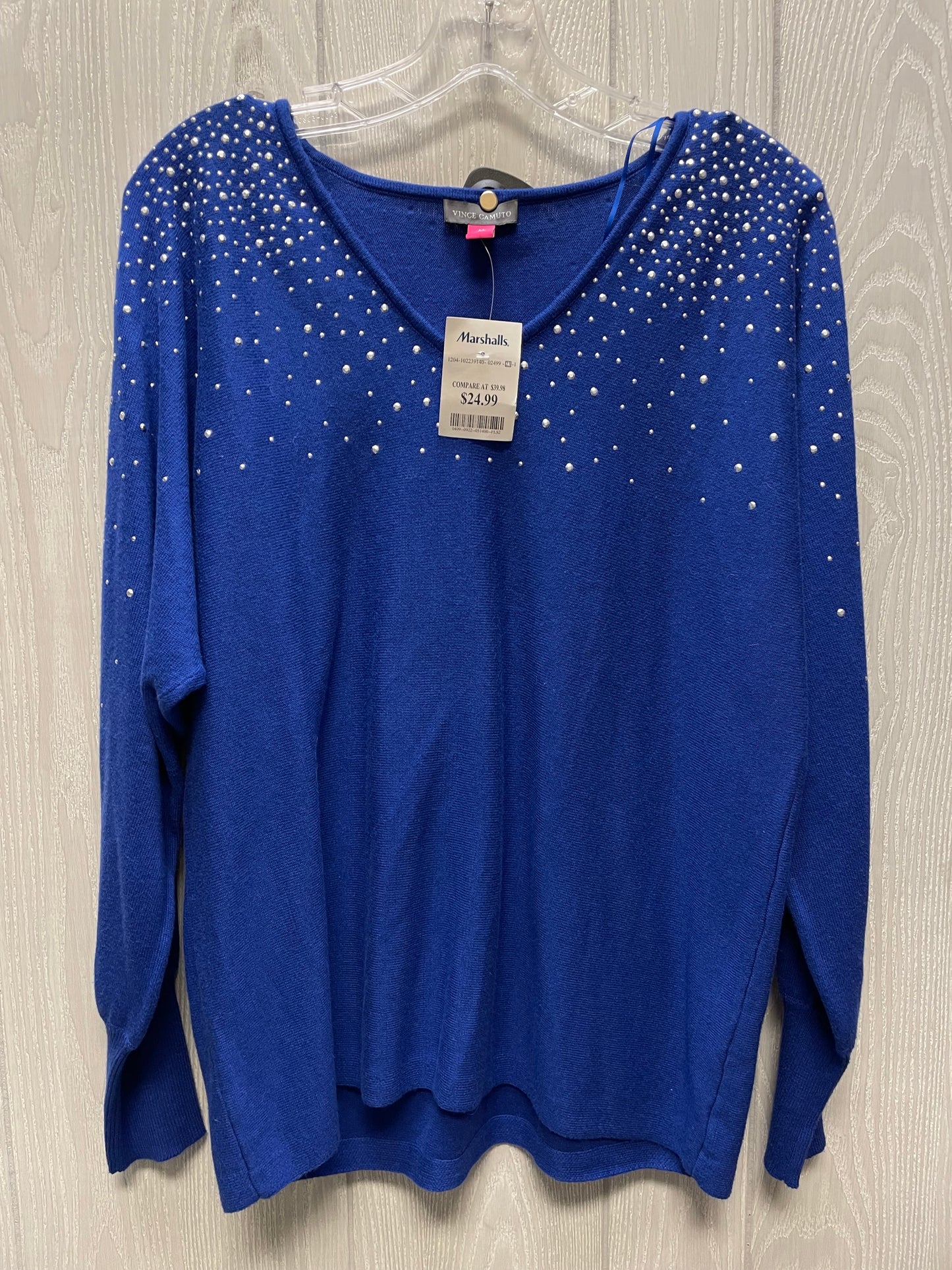 Sweater By Vince Camuto In Blue, Size: M