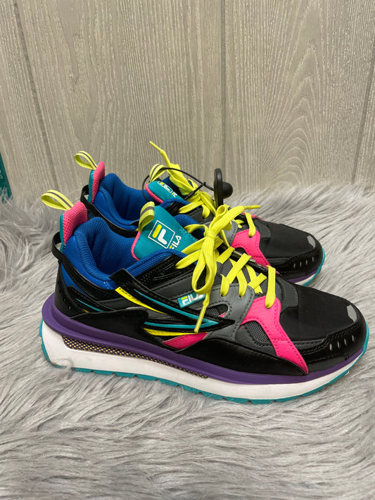 Shoes Athletic By Fila In Multi-colored, Size: 7.5