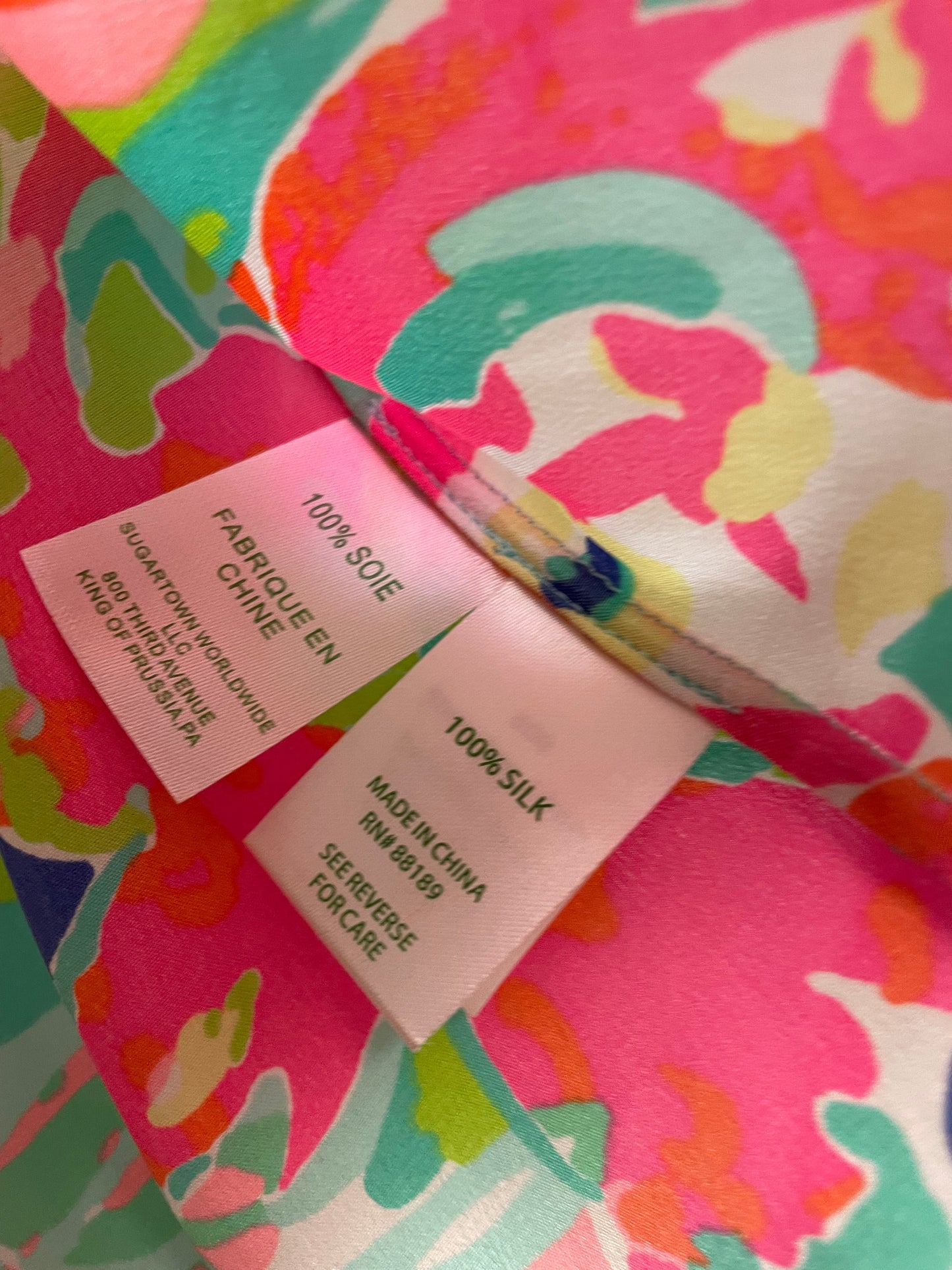 Blouse Designer By Lilly Pulitzer In Multi-colored, Size: S