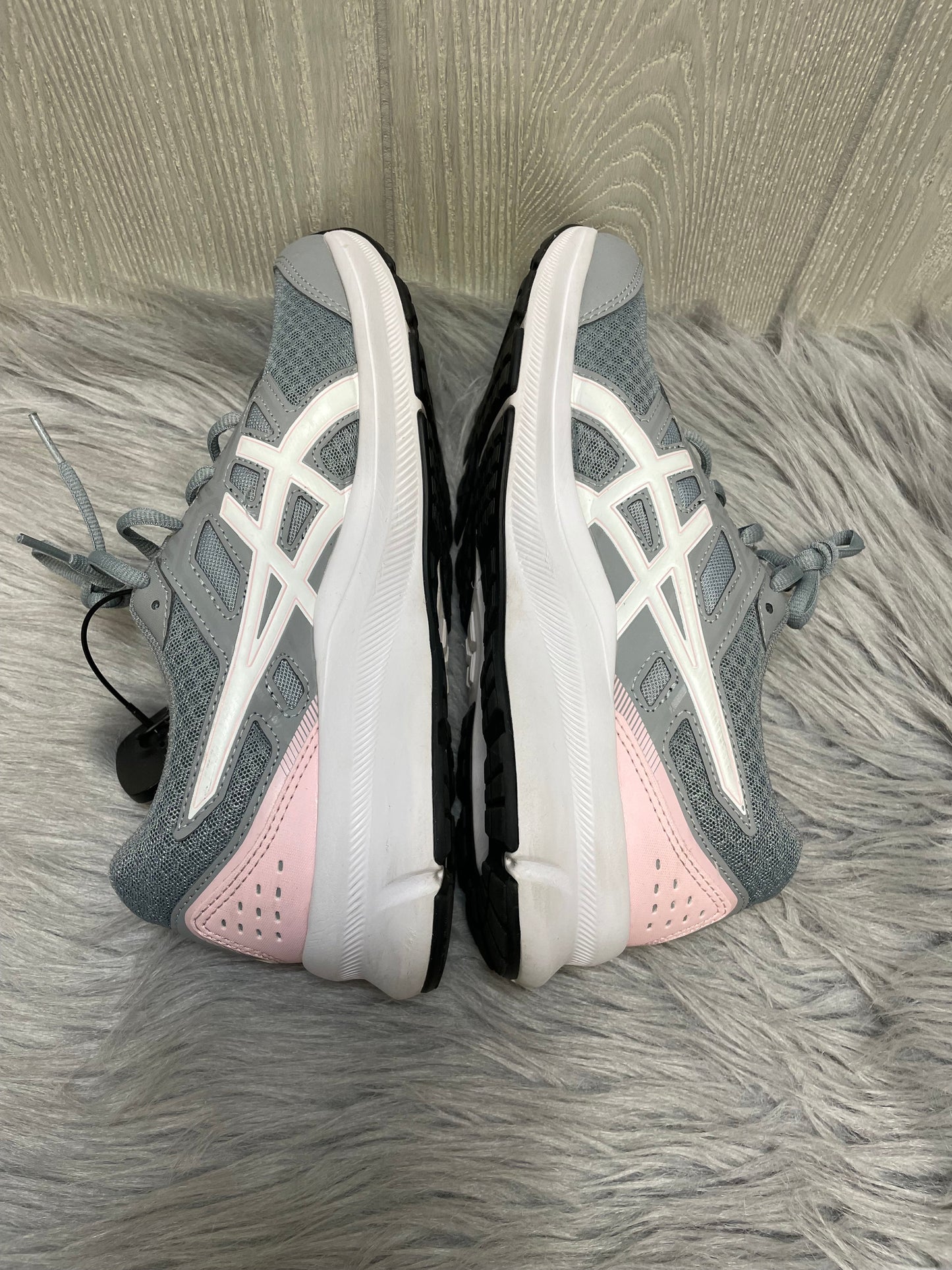 Shoes Athletic By Asics In Grey & White, Size: 9.5