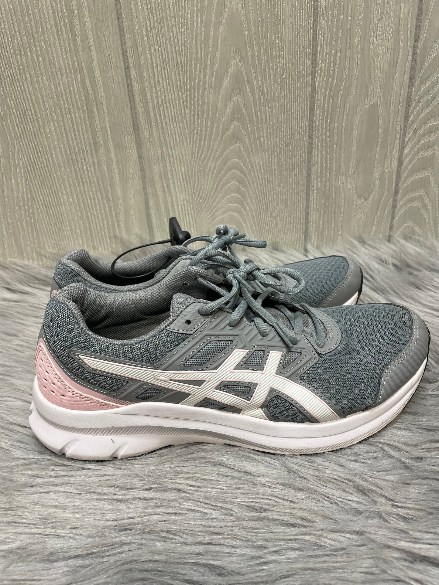 Shoes Athletic By Asics In Grey & White, Size: 9.5