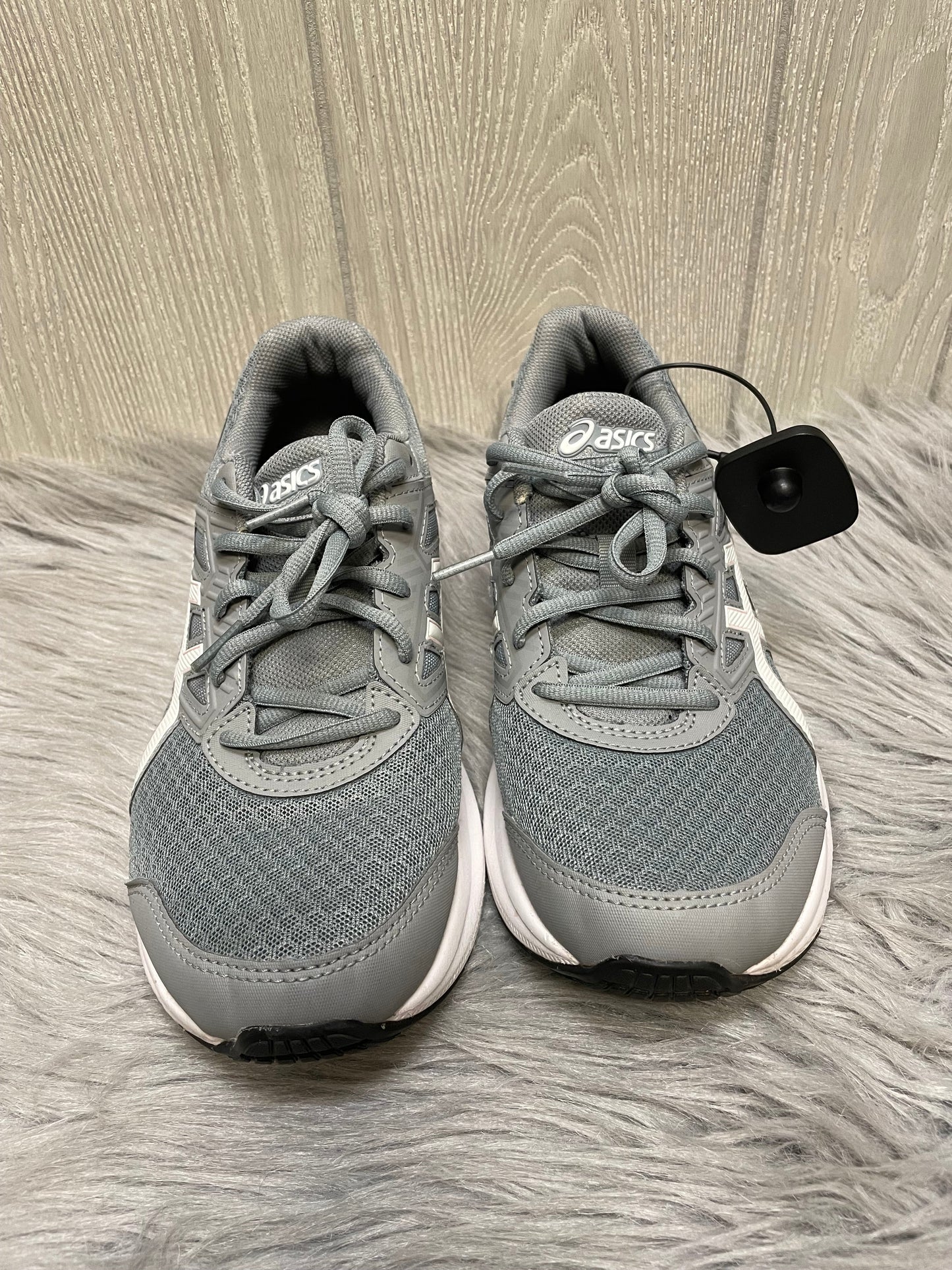 Shoes Athletic By Asics In Grey & White, Size: 9.5