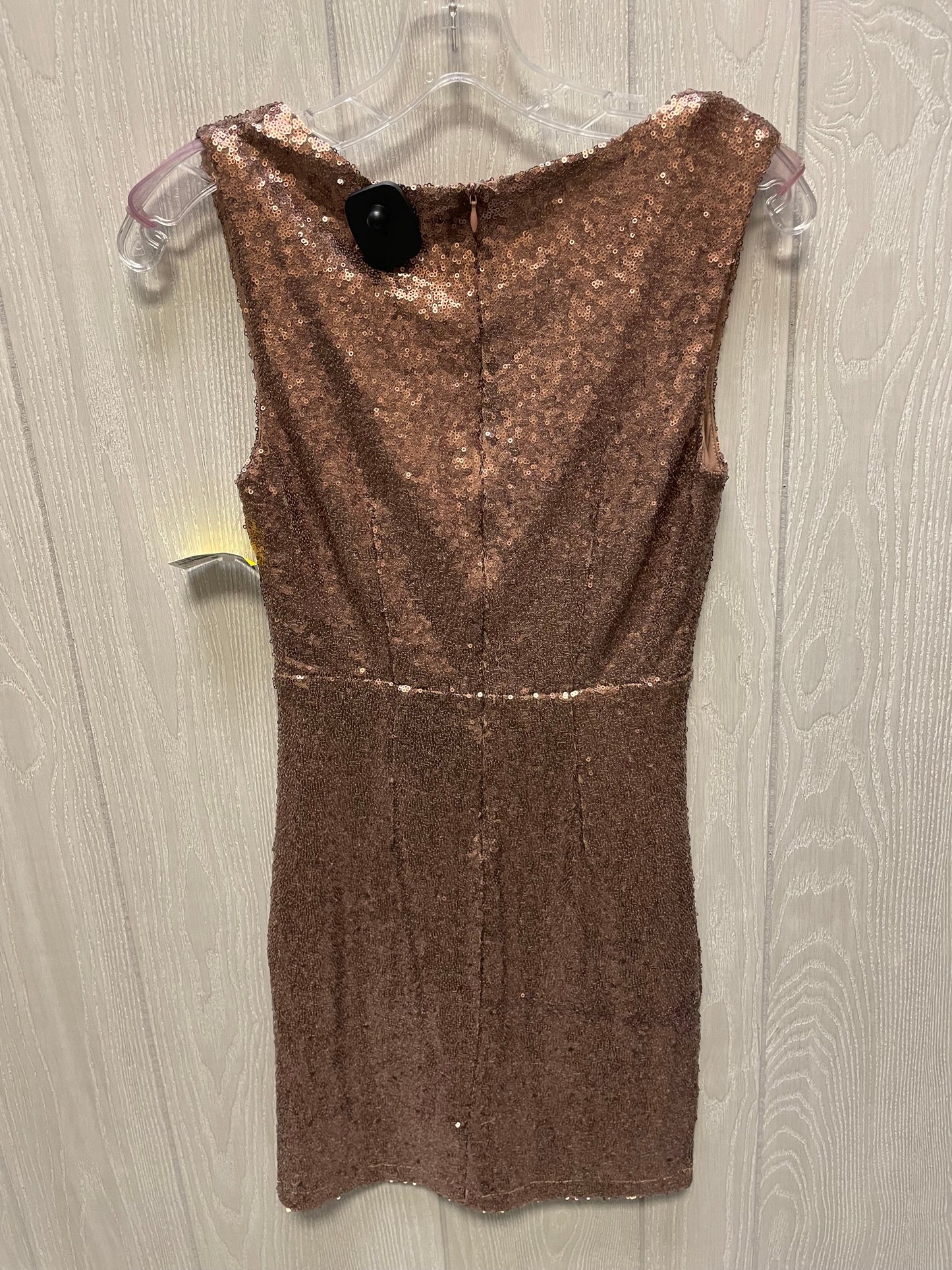 Dress Party Short By Tobi In Bronze, Size: S