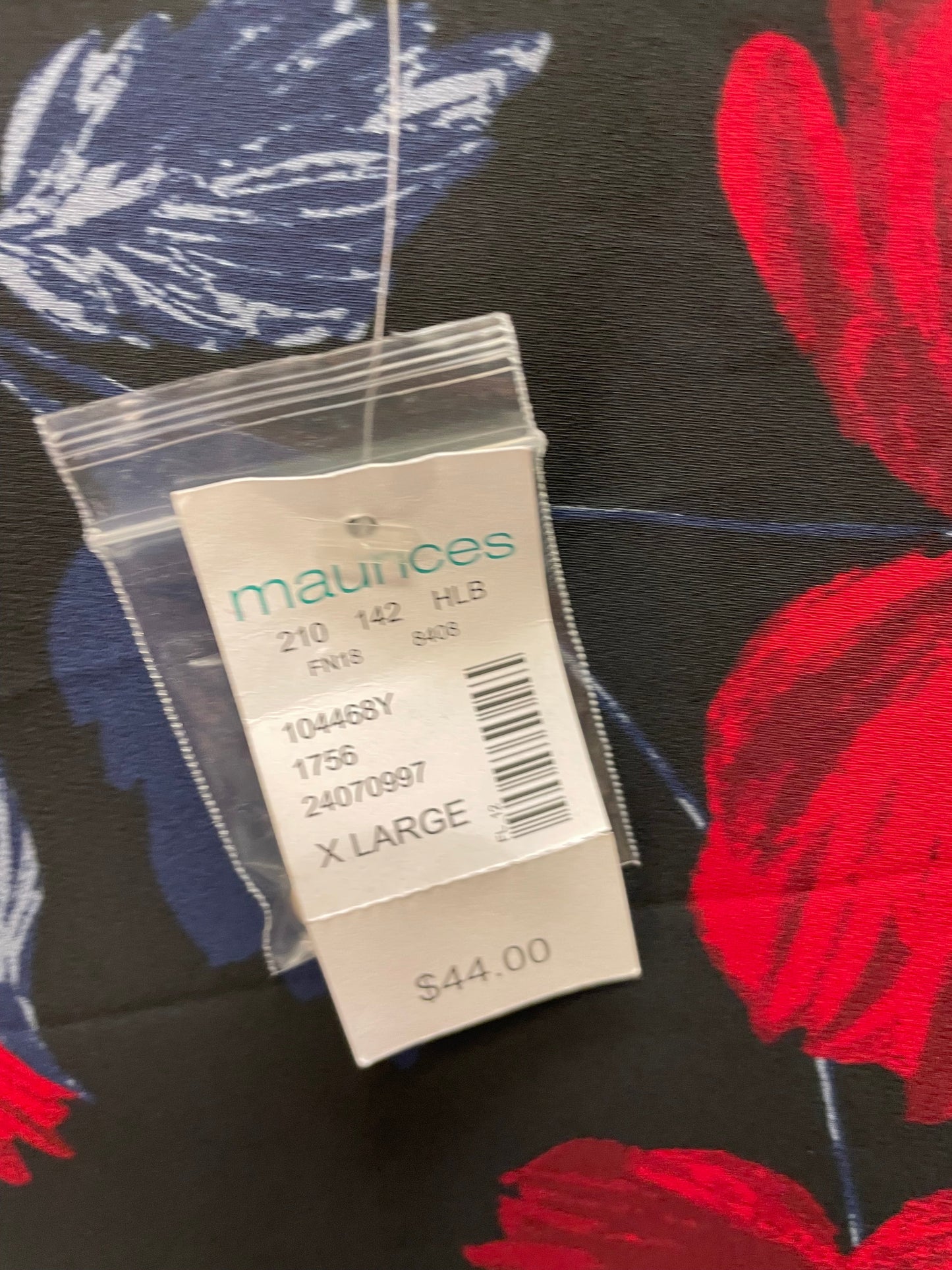 Dress Work By Maurices In Floral Print, Size: Xl