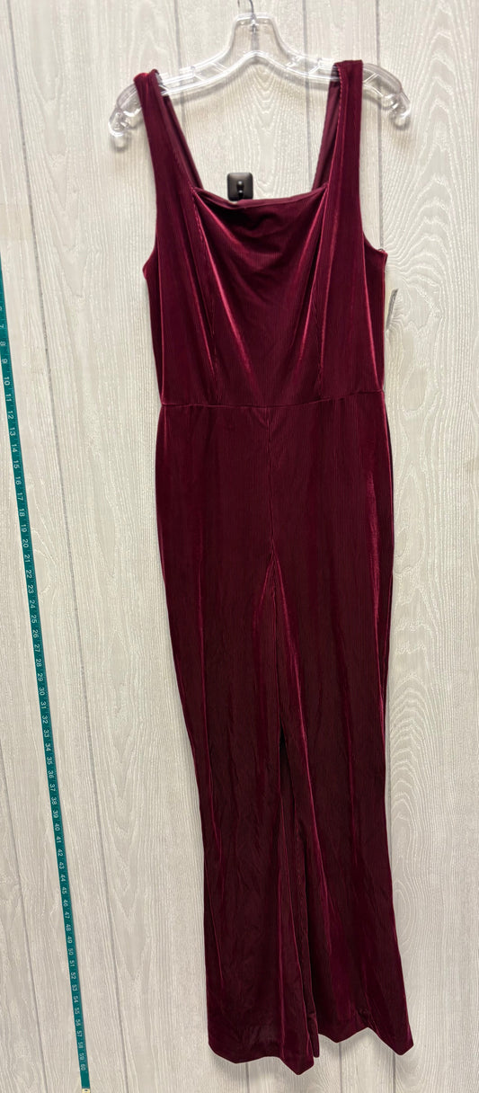 Jumpsuit By Giani Bernini In Red, Size: Xl