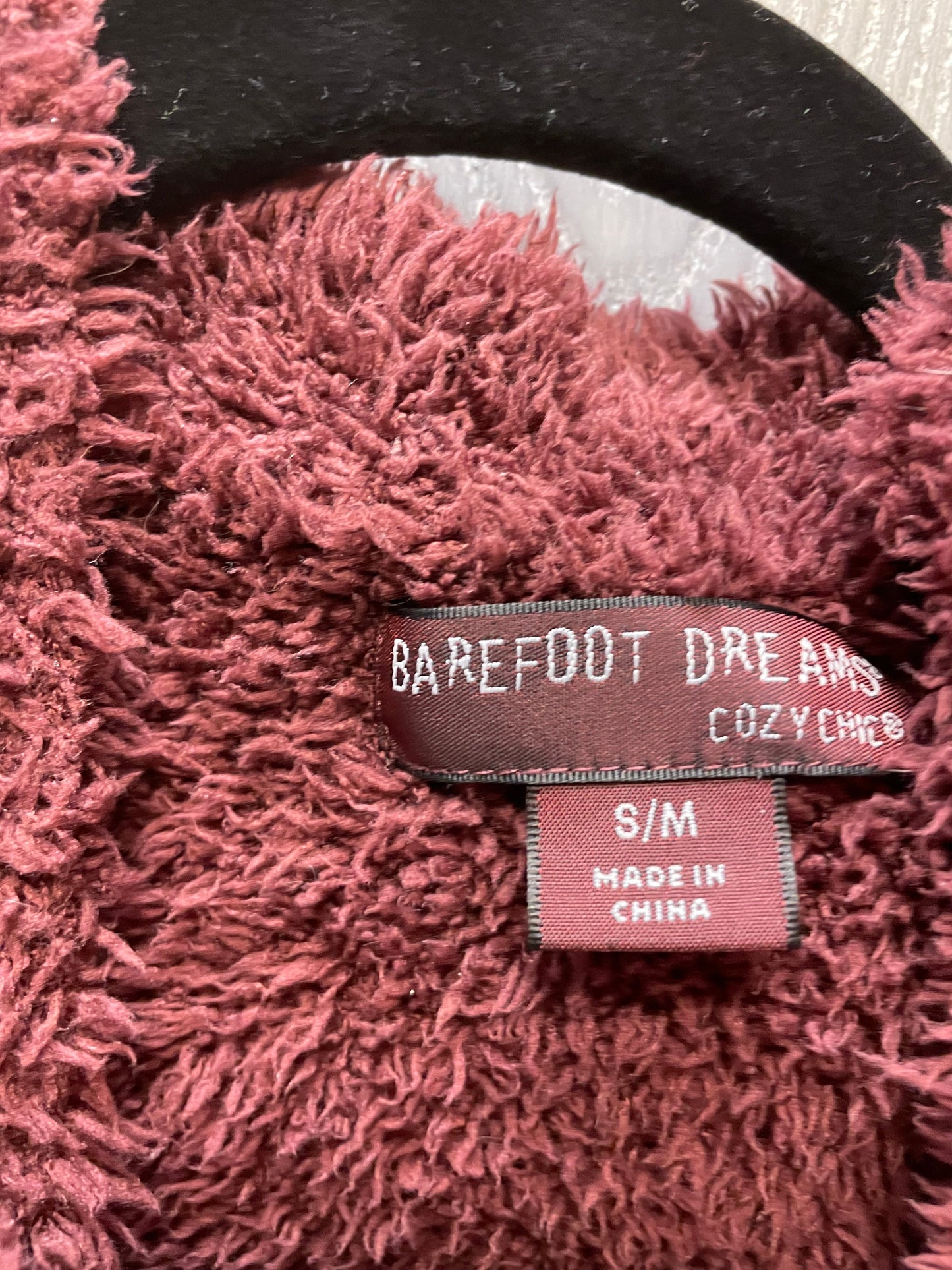 Sweater Cardigan By Barefoot Dreams In Red, Size: S