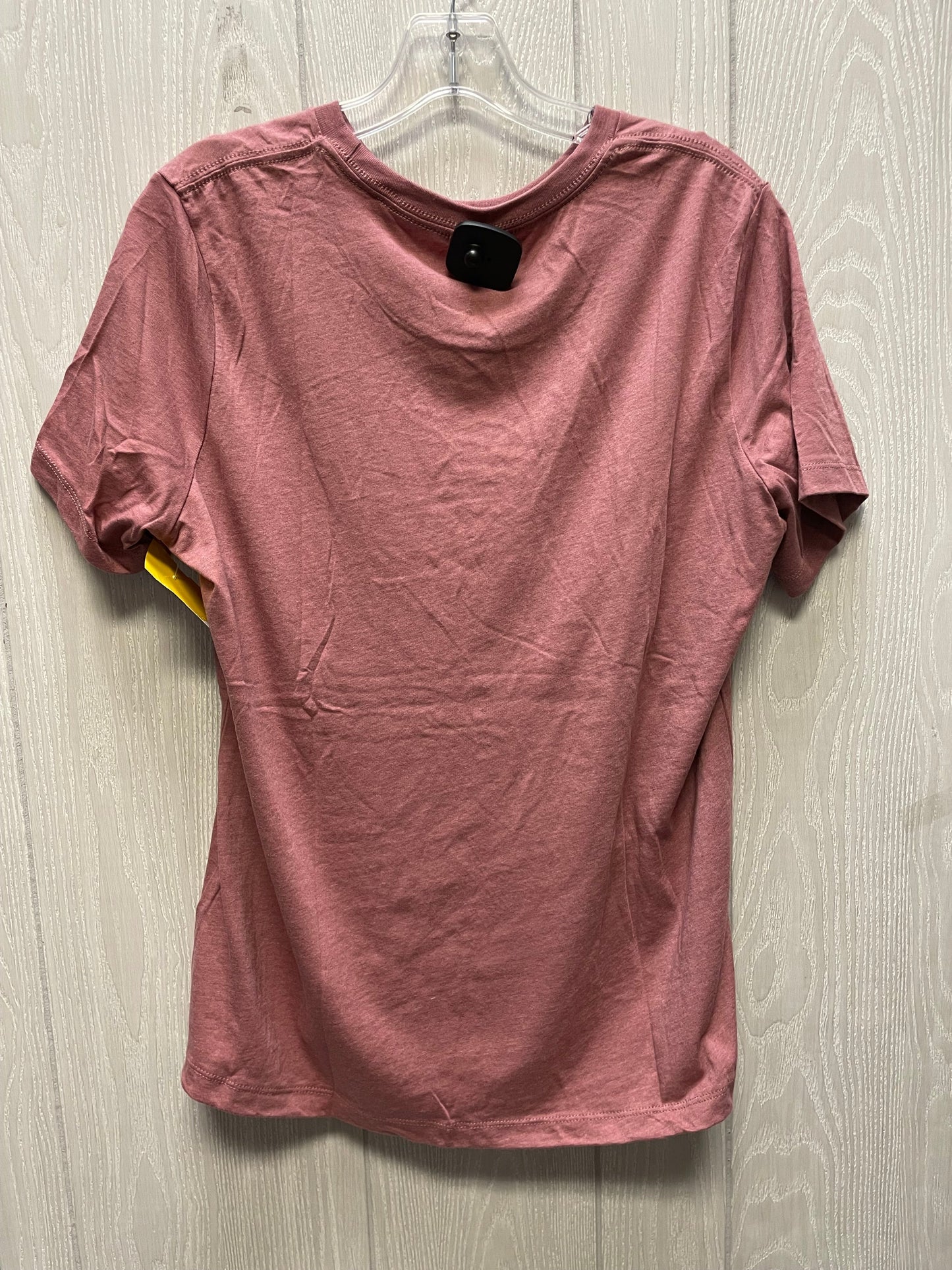 Top Short Sleeve By Clothes Mentor In Mauve, Size: Xl